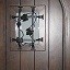 Chianti Wine Cellar Door in a Knotty Alder with a Rustic finish