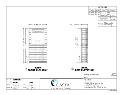 Custom Wine Cellar New Jersey RFR Kapur Custom Wine Cellar New Jersey RFR Kapur