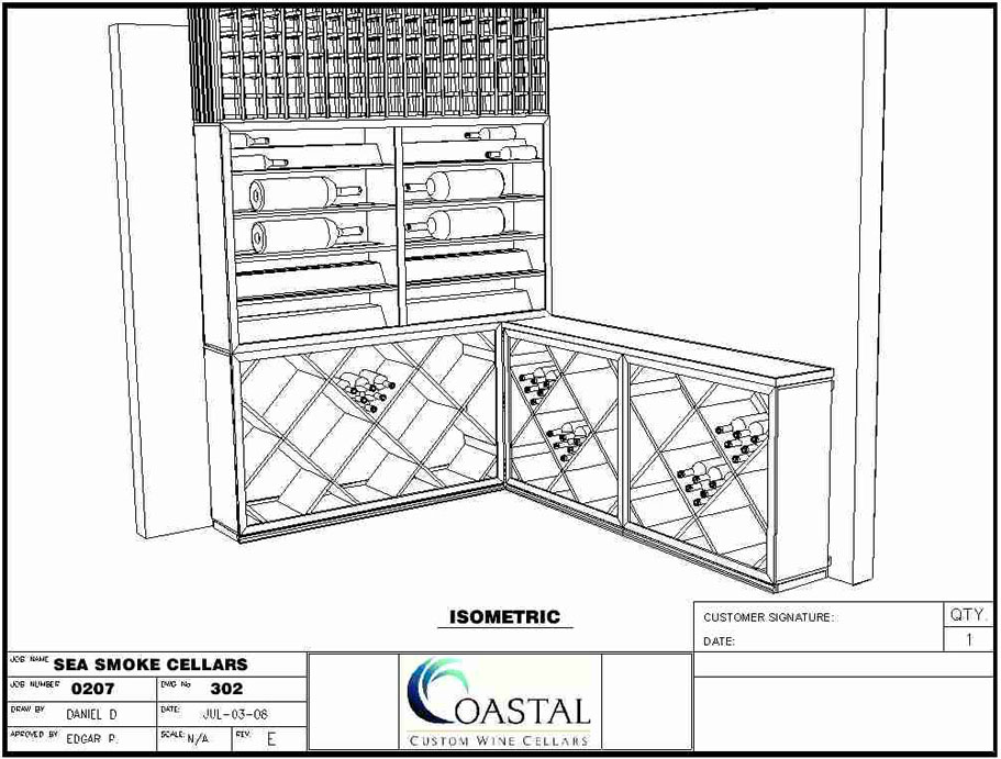 Diamond Bin CAD Santa Barbara California Sea Smoke