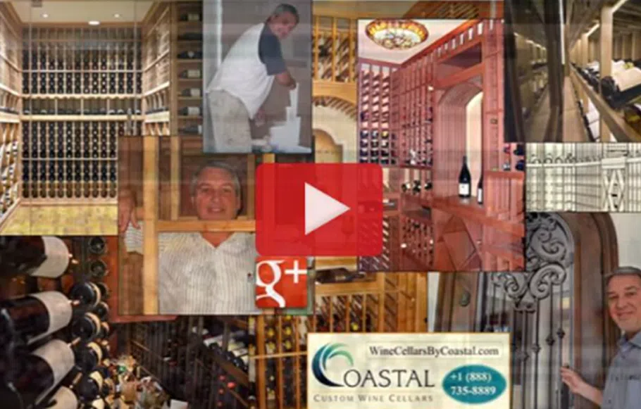 custom wine cellar builder video