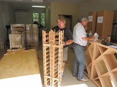 Start your own wine cellar design like this conversion in Irvine CA