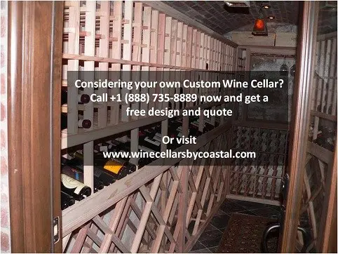 Custom Wine Cellar New Jersey Kapur - Call us for a free design!