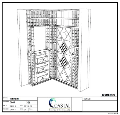 Get your own Custom Wine Cellar New York Designed today