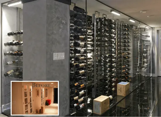 Considering having your own Contemporary Wine Cellars? Click here and start with a FREE design package