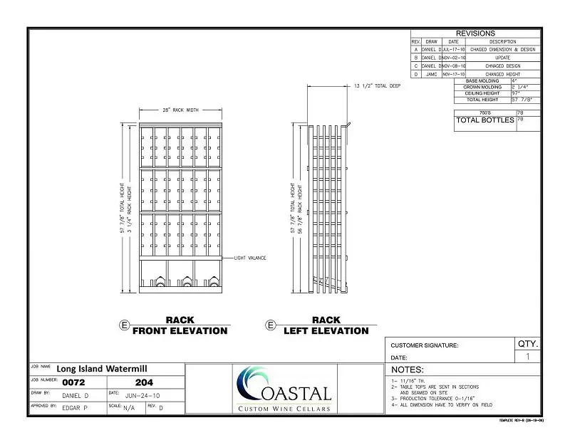 Start your own Residential Wine Cellar Project Today with a FREE 3D Design Package