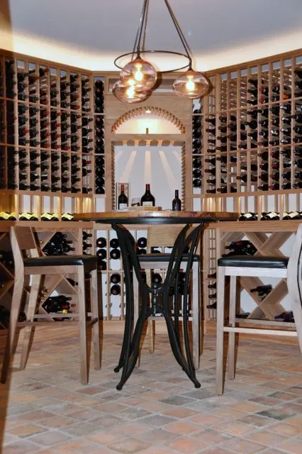 Get your own Residential Wine Tasting Room Free 3D Design