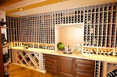 Completed Wine Cellar In Waimanalo Oahu