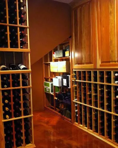 3D Wine Room Storage Design FREE - Los Angeles