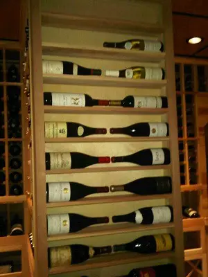 Peninsular Horizontal Display Wine Cellar New Jersey
