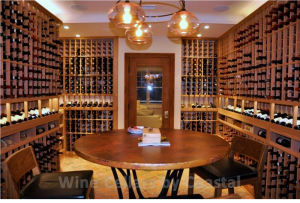 Custom Wine Cellar Construction Specialists Design with Redwood