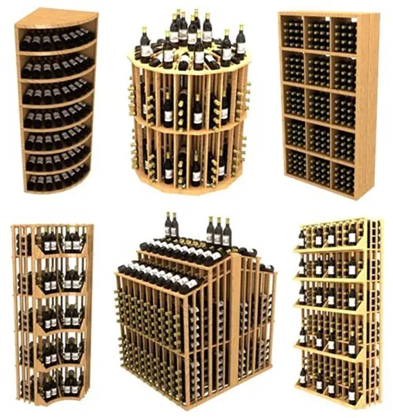 Extensive Range of Budget Modular Commercial Wine Display Racking