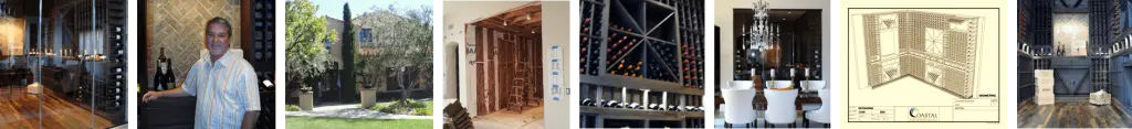 California Offshore Residential Wine Cellar Design Project New