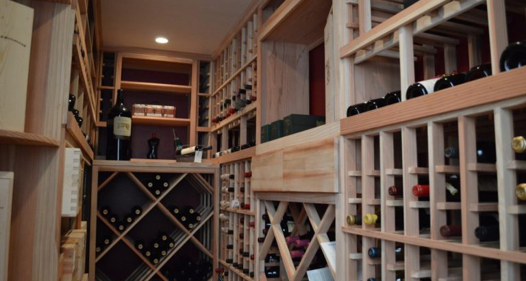 Garage Conversion Dana Point California Wine Cellar