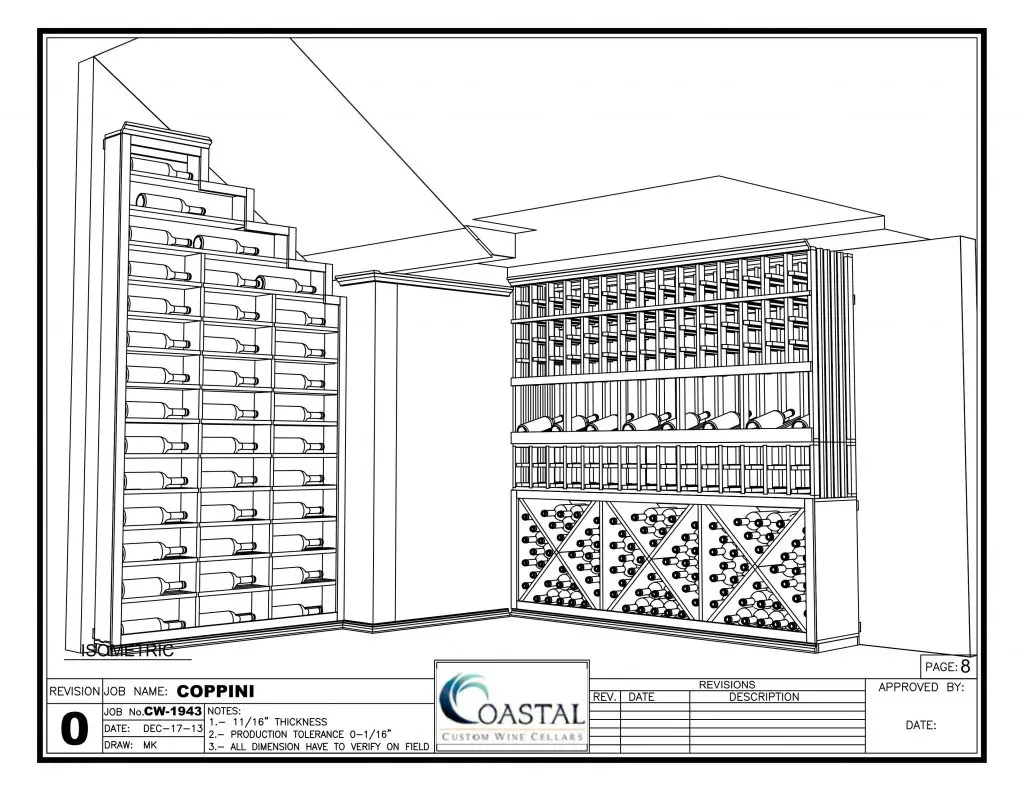 California Closet Wine Cellar Conversion Project 
