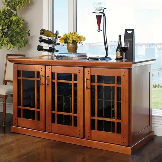 1. Le Cache Mission Credenza - Provincial Cherry, #878