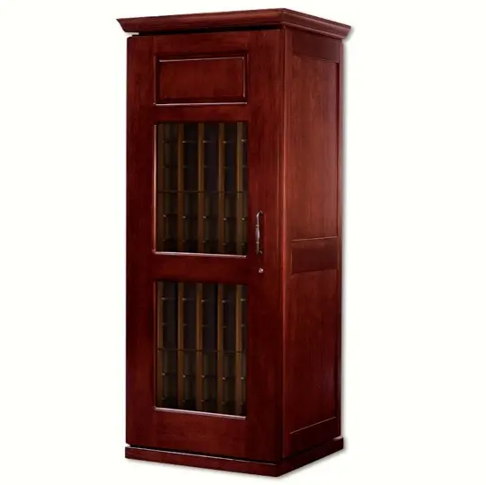 7. Le Cache Carolina 1400 Wine Cabinet Classic Cherry, #15164