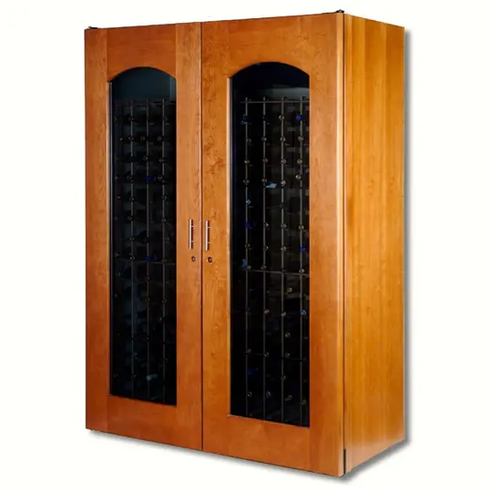 7. Le Cache Model 3800 Wine Cabinet Provincial Cherry, #739