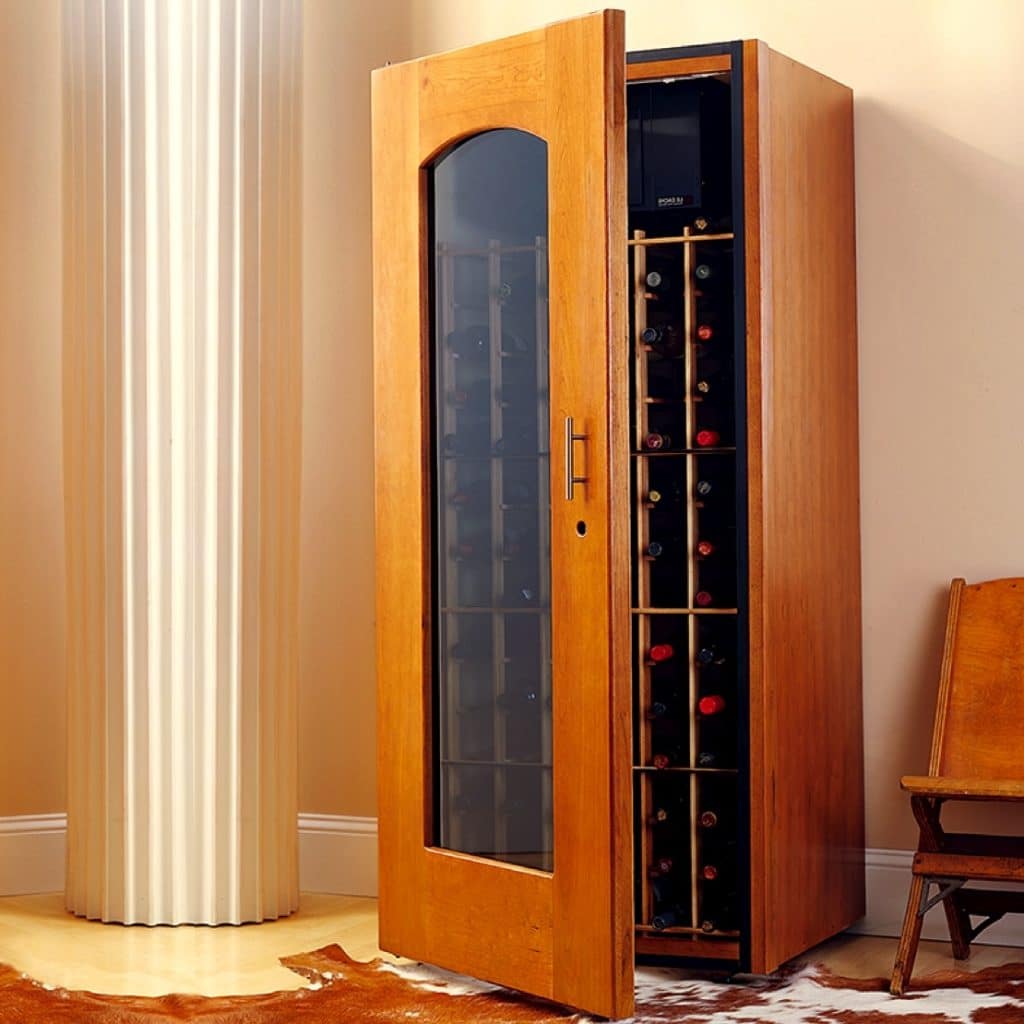 Click here to see more contemporary styled wine cabinets