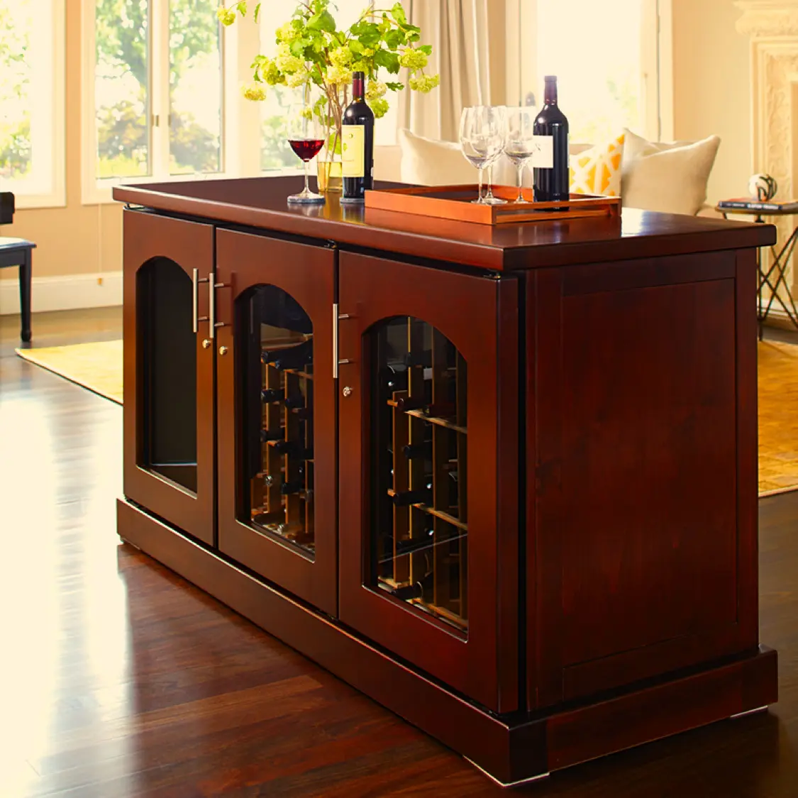 Click here to see more Credenza Wine Cabinets 