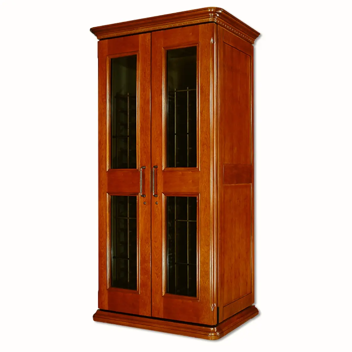 4. Le Cache Euro 2400 Wine Cabinet Provincial Cherry, #748