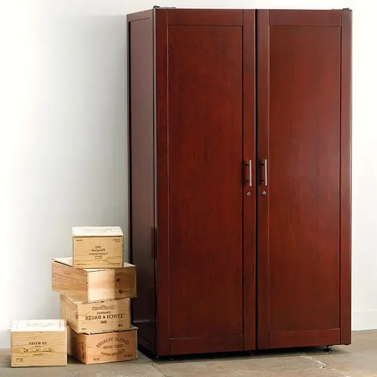 3. Le Cache Vault 3100 Wine Cabinet Classic Cherry, #881