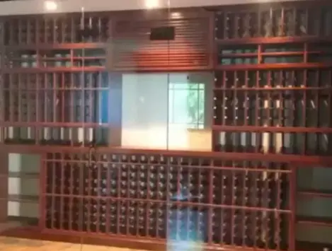 Mahogany Wine Cellar Racks