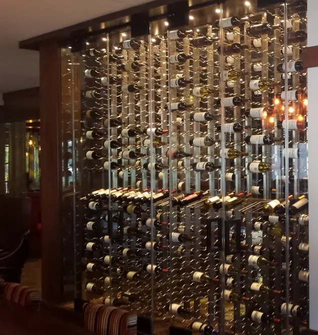 Vintage View Metal Wine Racks at Coto de Caza Golf and Racquet Club
