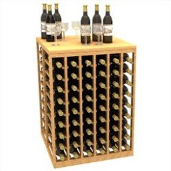 ine Tasting Table and Storage Wine Rack measuring 38 inches in height