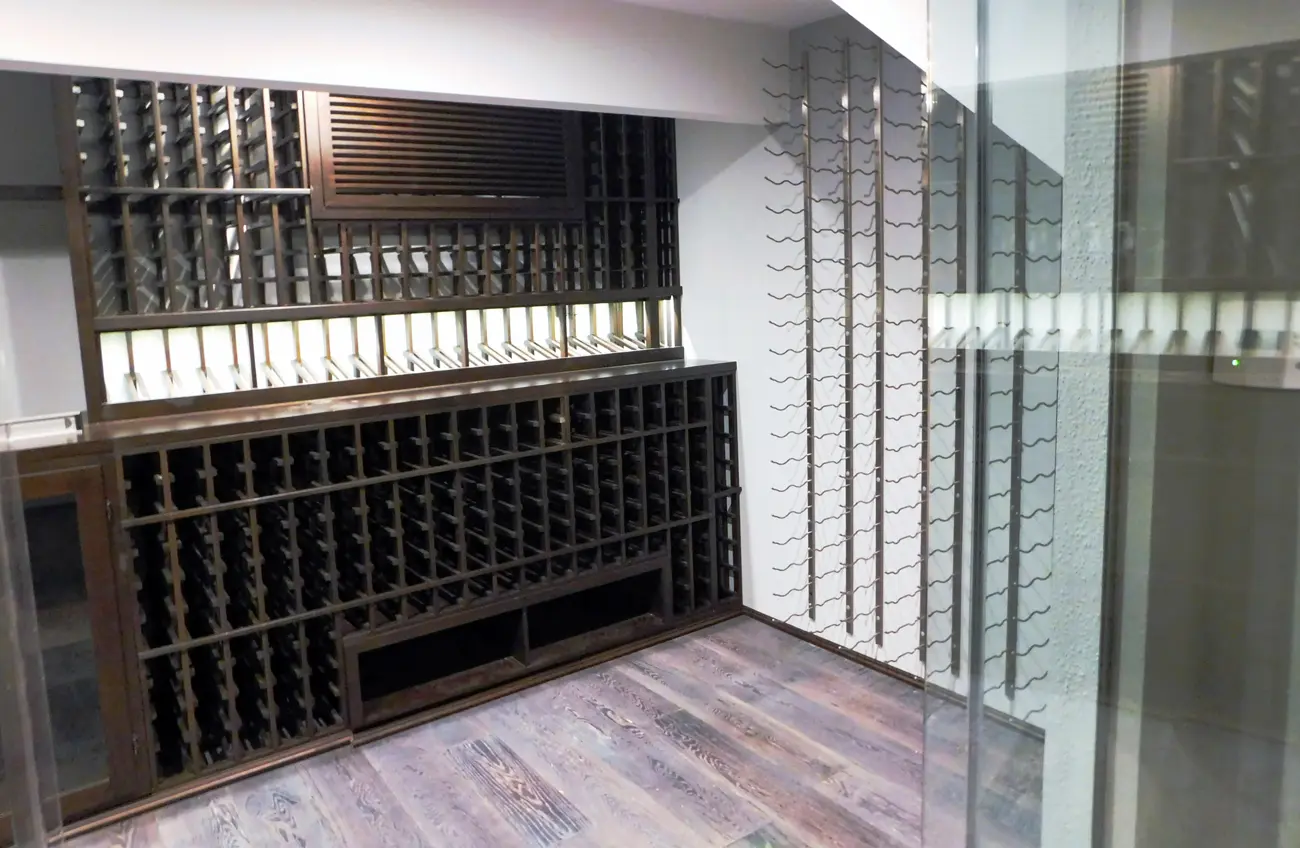 Home Wine & Cigar Humidor Cellar Room Construction Design Ideas California 1300p