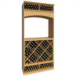 8-Ft-Wine-Archway-with-Diamond-Bins-and-Tabletop