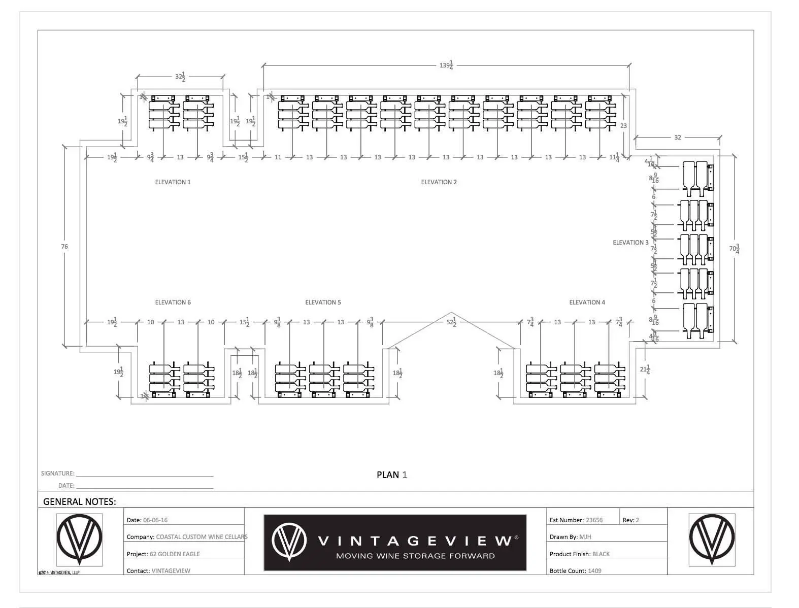 To Ceiling Metal Wine Rack Display