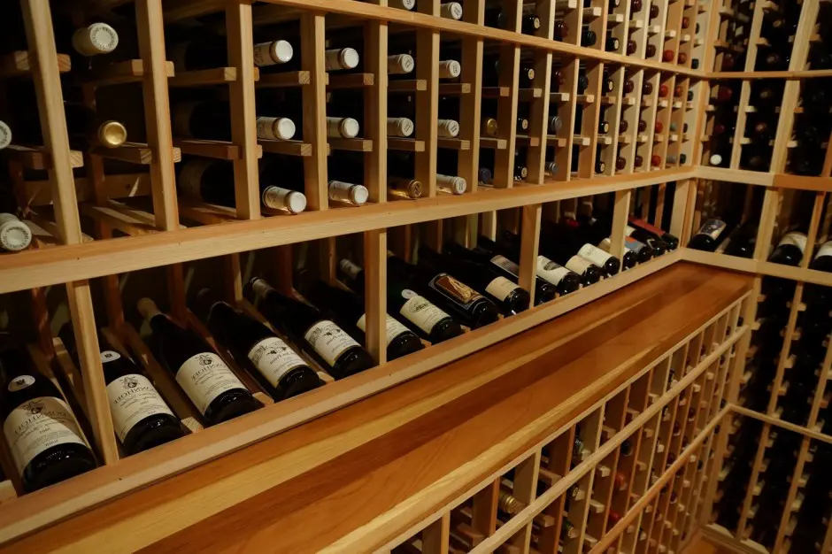 Custom Wine Cellar Rack System Orange County