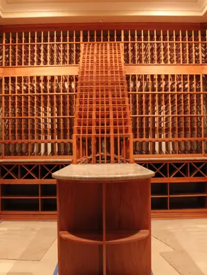 Custom Wine Racks Designed for a Los Angeles Home