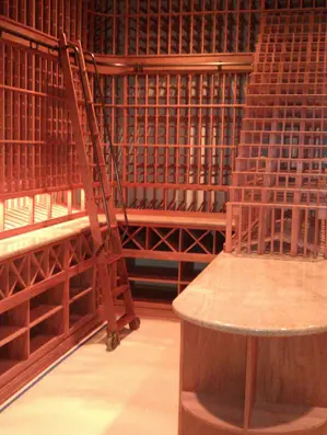 Custom Wine Cellar Built by Coastal in Los Angeles