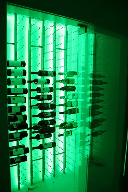 VintageView Metal Wine Racks Installed by Coastal Custom Wine Cellars