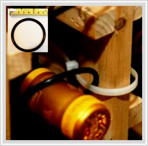 O-Rings are Used for Making Earthquake Proof Wine Racks