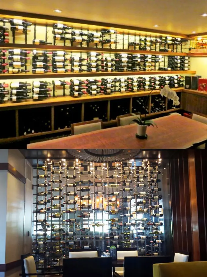 VintageView Commercial Wine Cellar Racks for Minimalist Wine Displays 