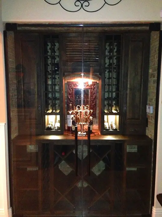 Home Wine Cellar Cooling Completed by Coastal Custom Wine Cellarsa