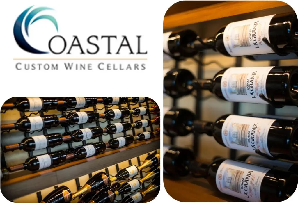 Stylish and Functional Commercial Wine Cellar Built by Coastal Custom Wine Cellars