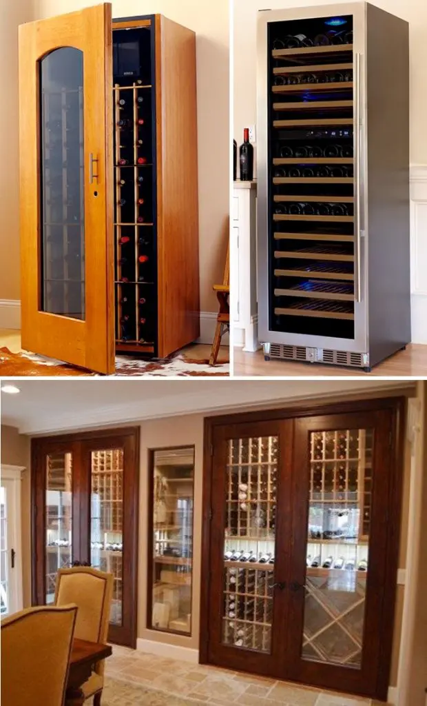 Pre-made and Custom Wine Cabinets Offered by Coastal Custom Wine Cellars 