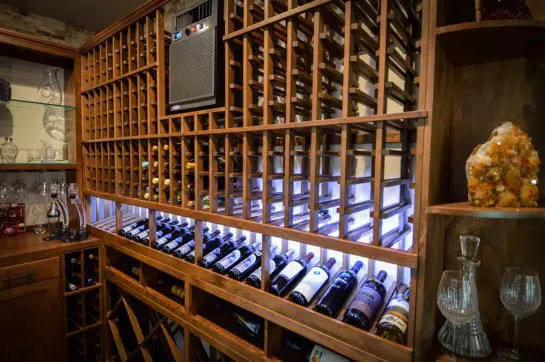 Custom-Display-Row-Lighting-in-California-Wine-Cellar