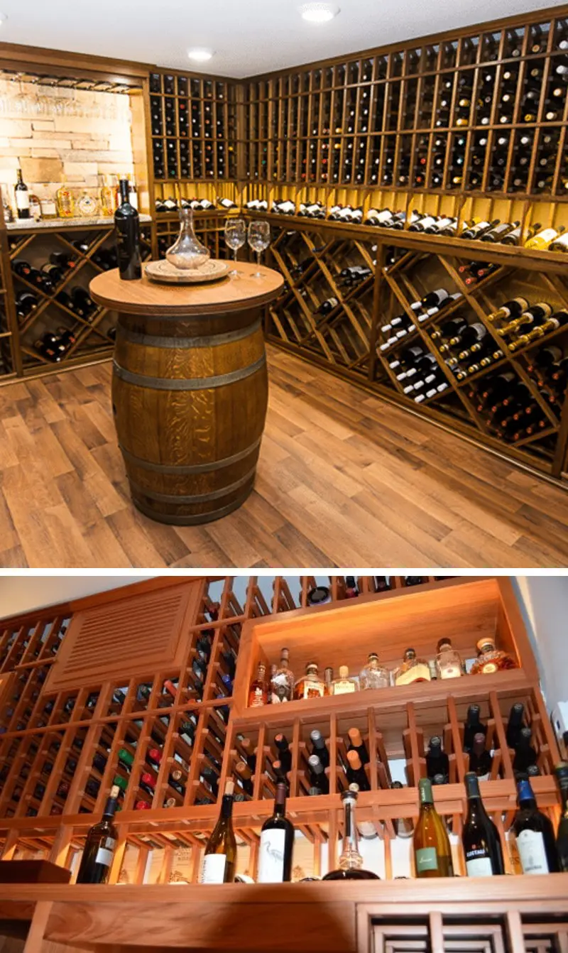 Custom Wine Cellar Racks