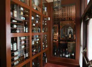 Traditional-Classy-Commercial-Wine-Display-in-California