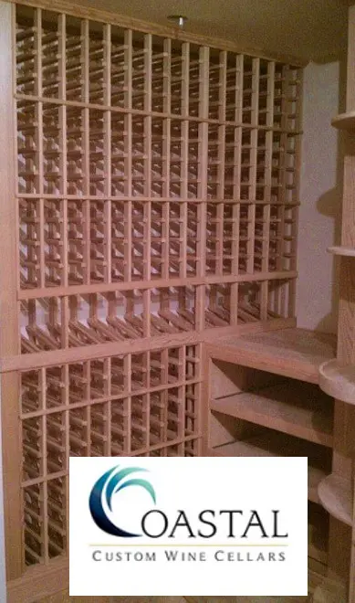 Wine Storage Racks by Coastal Custom Wine Cellars