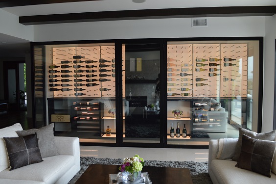 Overview of Modern Wine Room
