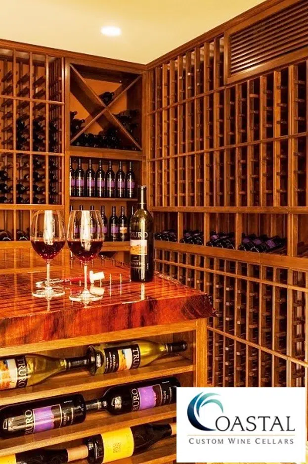 Click here to see this home wine cellar with tastefully designed wine storage racks. California Experts Offer High-Quality and Stylish Wine Storage Racks and Tasing Tables