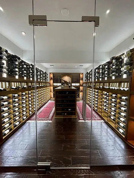 luxury custom wine cellars