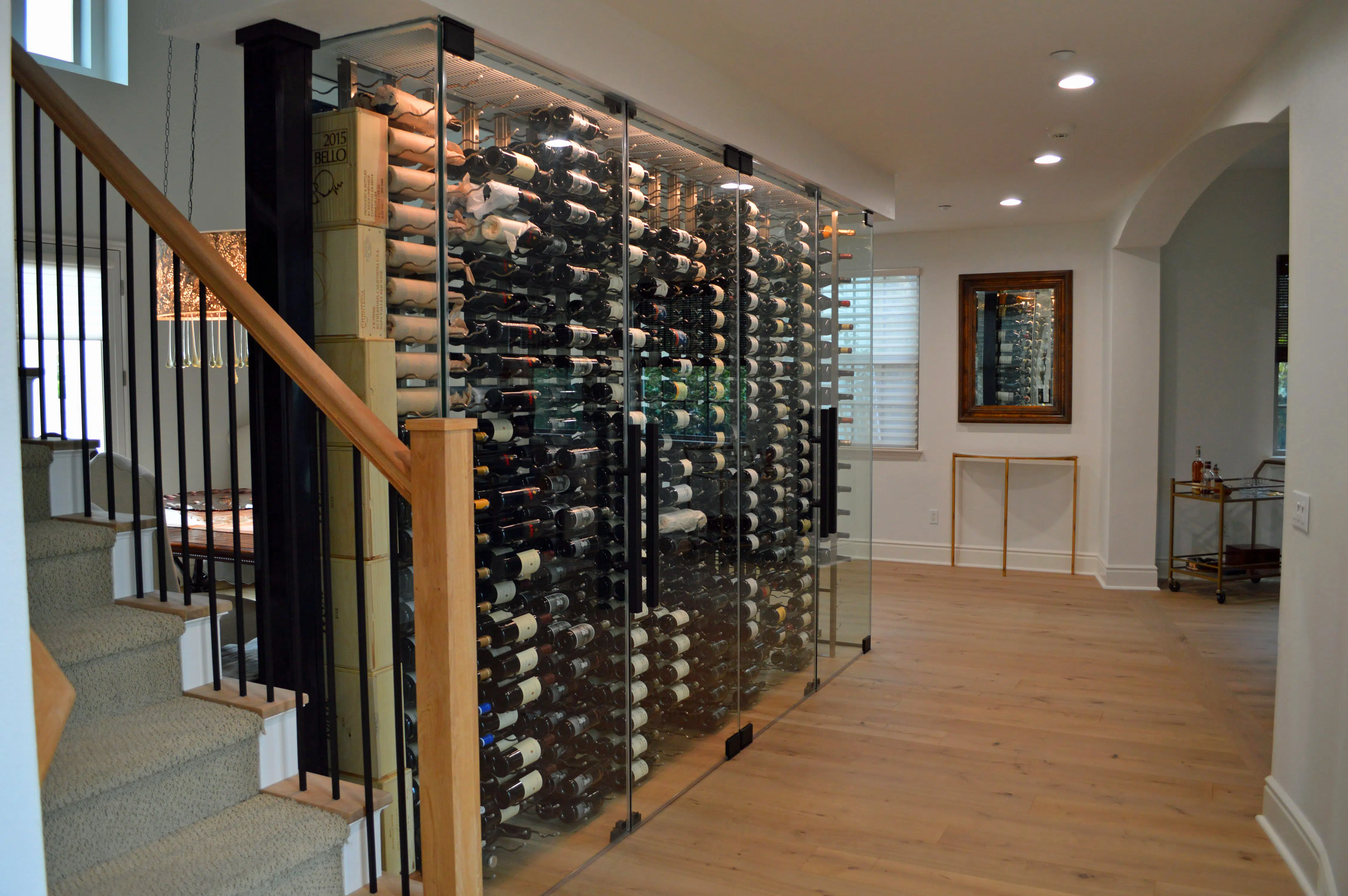 Custom Metal Wine Rack Ideas 