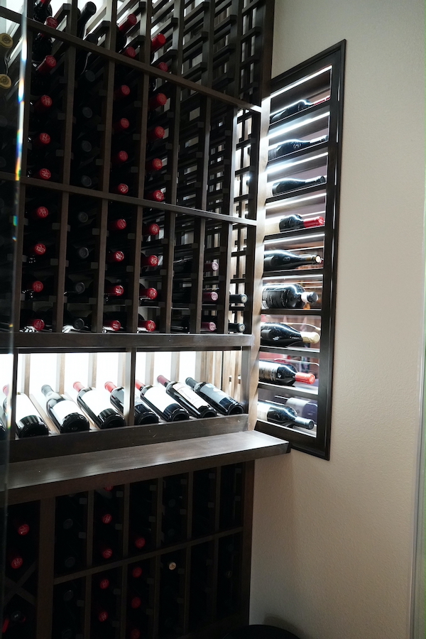 Contemporary Home Wine Cellars With Refrigeration Systems