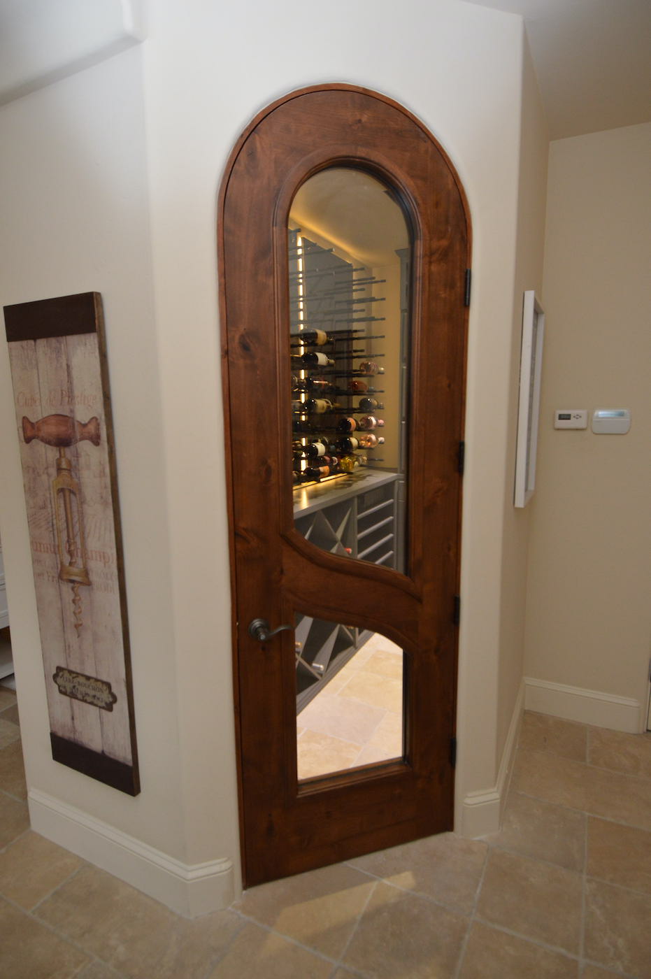 Home Wine Cellar Custom Doors